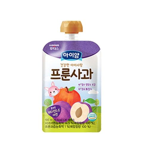 ILDONG 日東 蘋果黑棗汁 100ml