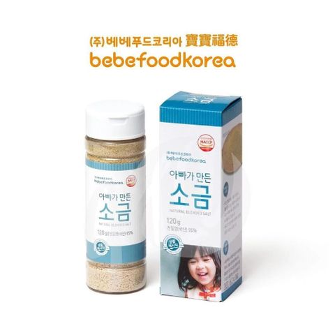 BEBEFOOD 寶寶福德 【南紡購物中心】 韓國 兒童專用調味海鹽