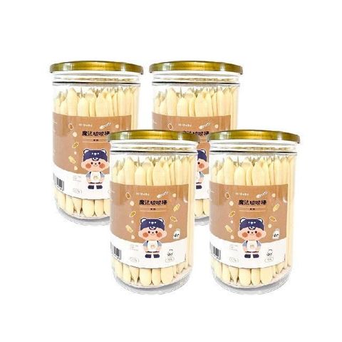 Hibebe 魔法啵啵棒 牛奶4入組