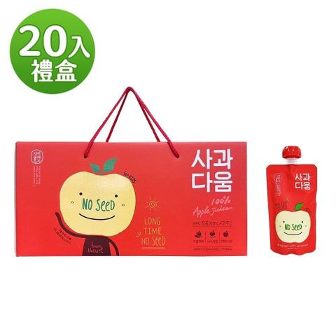 【南紡購物中心】 【韓味不二】韓國蘋果汁120ml(10入)禮盒
