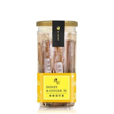【蜂蜜先生Mr.Honey】蜂蜜漬竹薑隨身包(24gX10條)