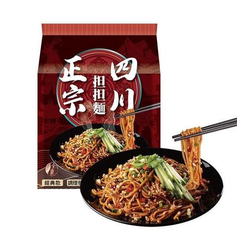 金博家 正宗四川担担麵 4入/袋