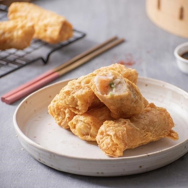  【南紡購物中心】 【漢來飯店】鮮蝦腐皮捲(5入/盒)