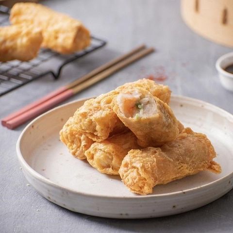 【南紡購物中心】 【漢來飯店】鮮蝦腐皮捲(5入/盒)