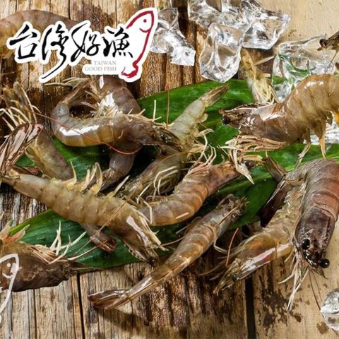 【台灣好漁】友善生態白蝦 大尾 300g/包