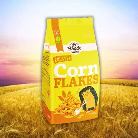 【德國BauckMühle】寶客無麩質經典玉米脆片(325g/包)(無蛋奶)