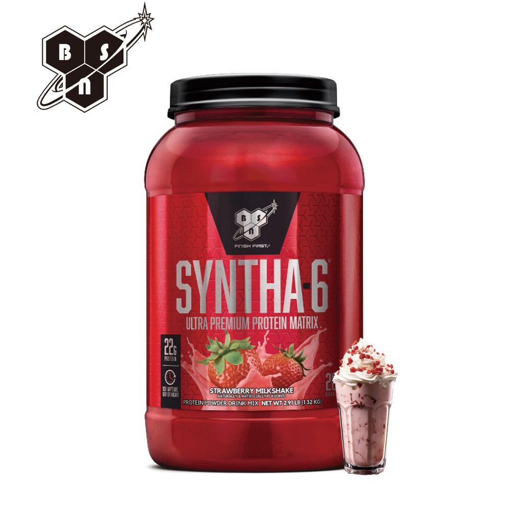 BSN 畢斯恩 	Syntha-6 頂級綜合乳清蛋白2.91磅(多口味可選)