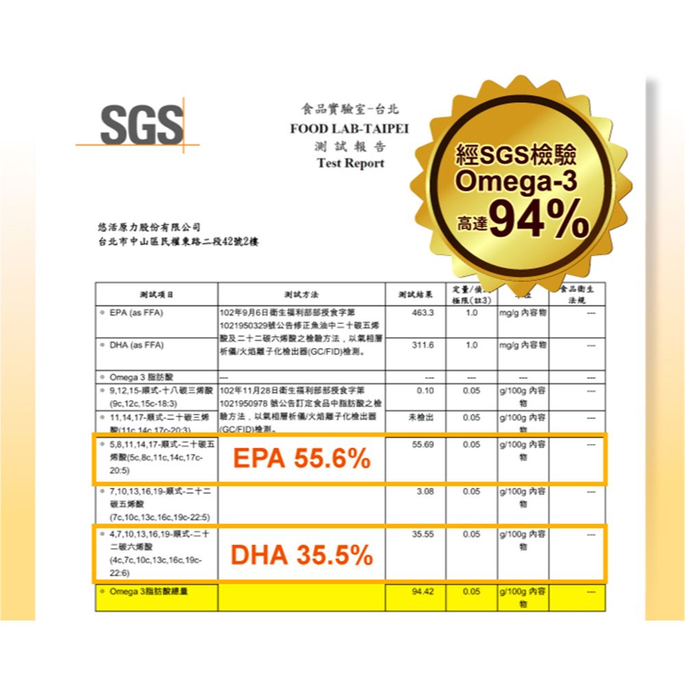 YohoPower 悠活原力  80%深海黃金魚油軟膠囊(60粒/盒) X10盒