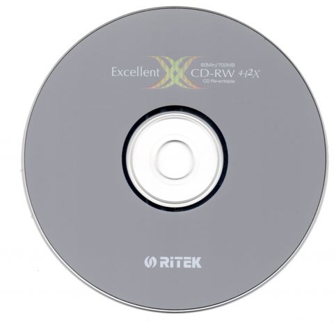 RIDATA 錸德 RiTEK 12X CD-RW光碟片 (30片盒裝