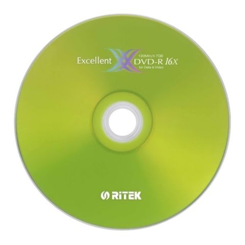 RIDATA 錸德 RiTEK 16X DVD-R(100片)