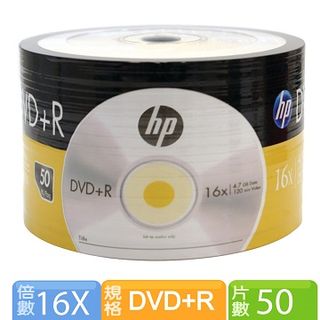HP DVD+R 16X 4.7GB 50片
