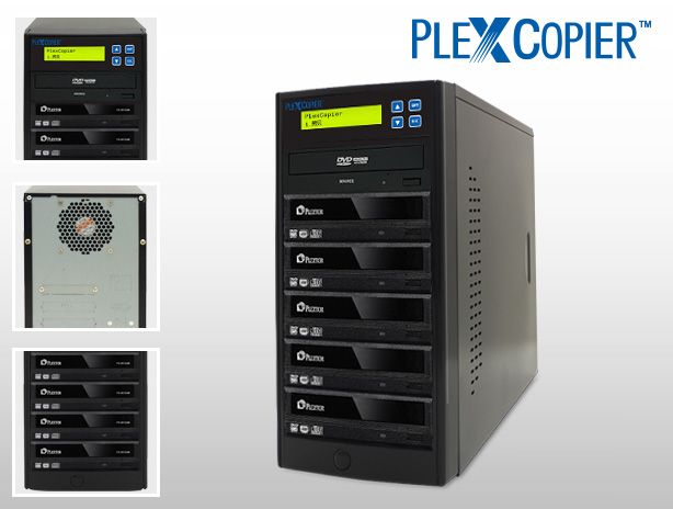 PLEXCOPIER 1對5 DVD拷貝機對拷機配備PLEXTOR燒錄機- PChome 24h購物