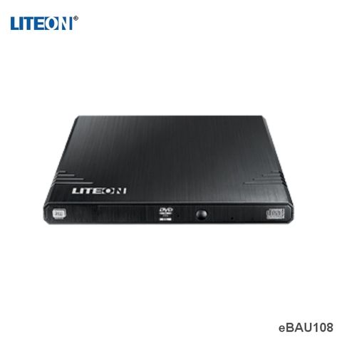 LITEON eBAU108 超薄型外接式燒錄器(黑)