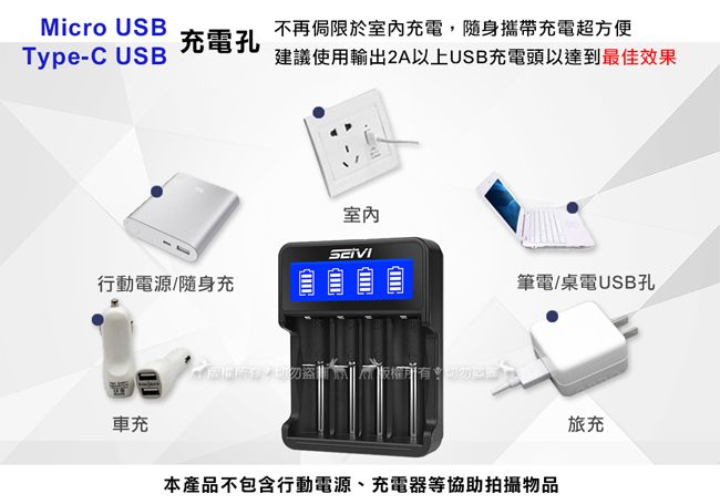 Micro USB不再侷限於充電,隨身攜帶充電超方便充電孔Type-C USB建議使用輸出2A以上USB充電頭以達到最佳效果室內行動電源/隨身充筆電/桌電USB孔車充旅充本產品不包含行動電源、充電器等協助拍攝物品