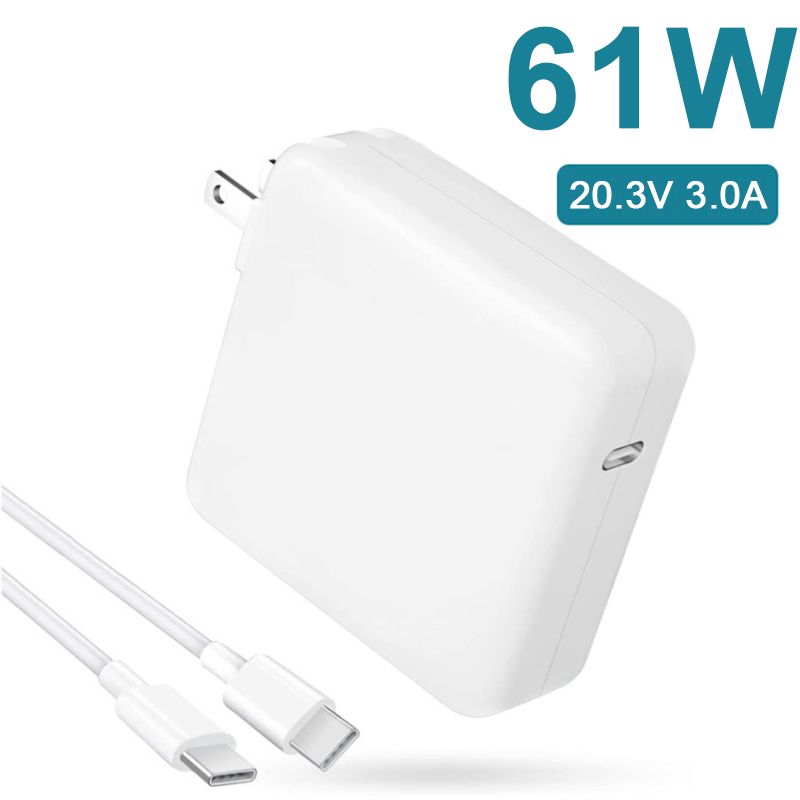 充電器適用於蘋果Apple 電腦/筆電變壓器USB TYPE-C【61W】20.3V 3.0A 
