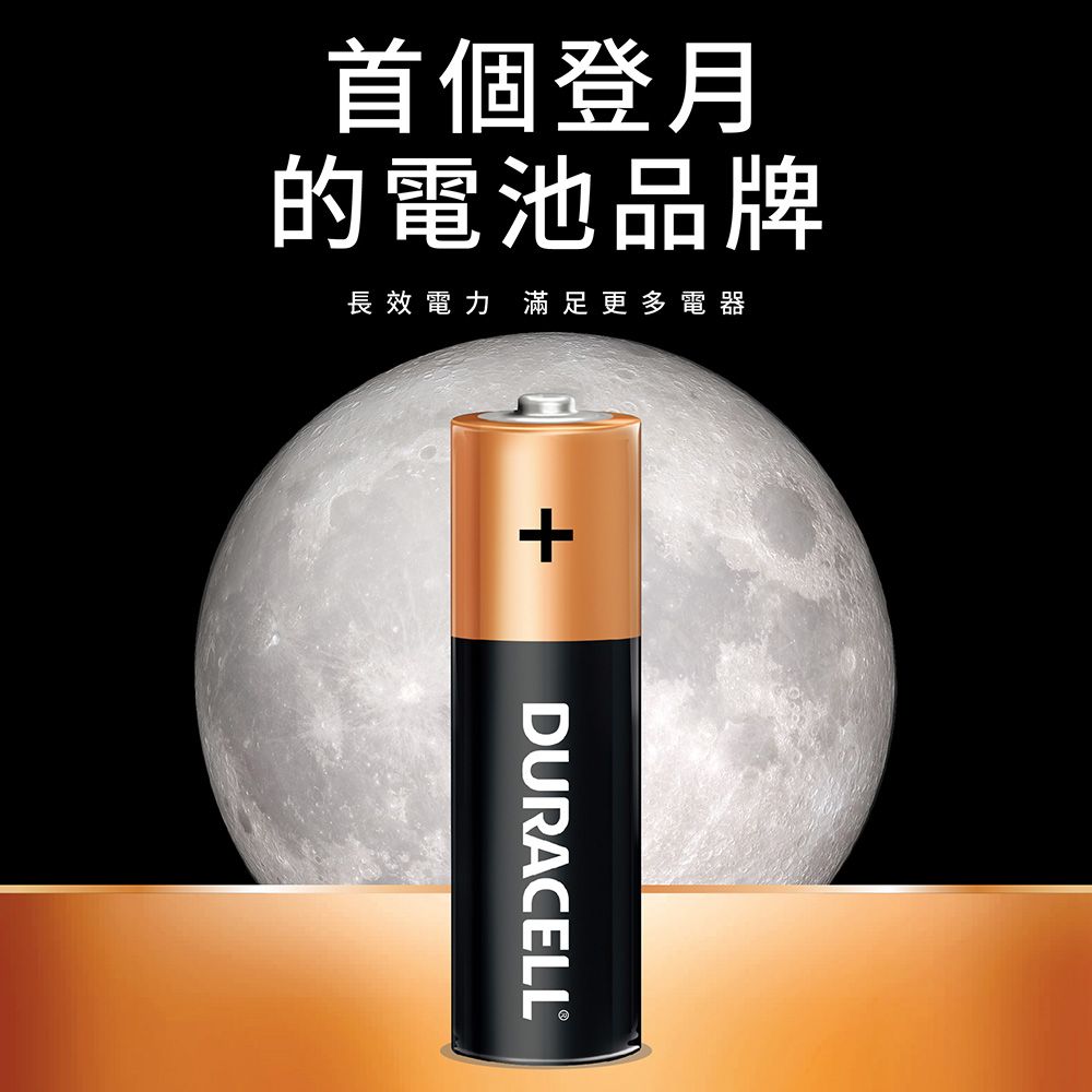 金頂 Duracell 鹼性電池-3號AA  (18入裝)