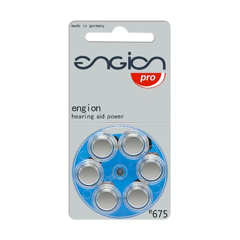 engion 675/PR44 助聽 器 專用電池(1卡6顆入)