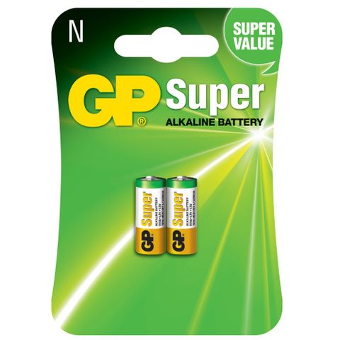 GP 超霸 Super 5號(N)鹼性電池4粒裝(吊卡裝1.5V LR1)