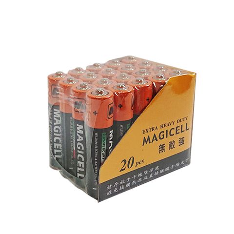 【無敵強MAGICELL】4號AAA碳鋅電池(20入裝)*4組