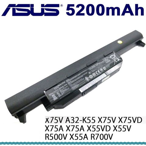ASUS電池華碩 X75V A32-K55 X75V X75VD X75A X75A X55VD X55v 原廠品質