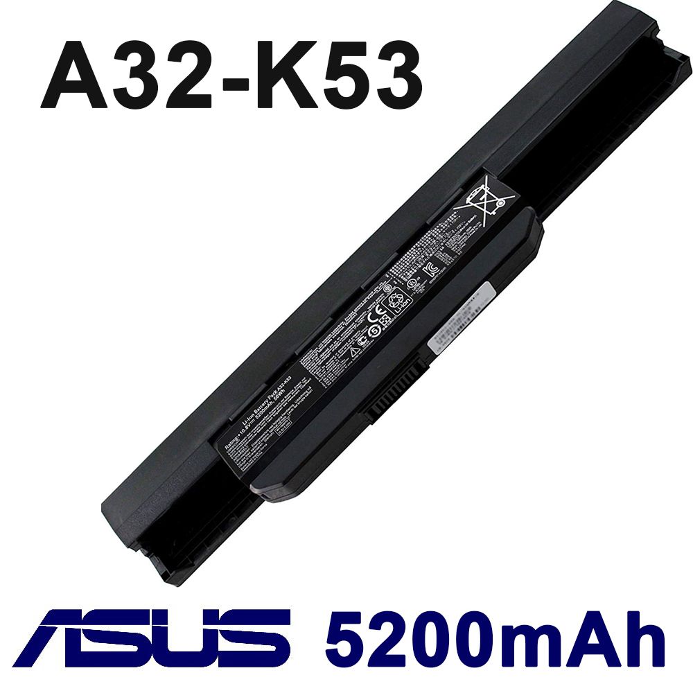 ASUS 華碩  A32-K53  電池 適用 A43BR A43BY A43EA43S A43SA A43SD A43SJ K53SC K53SD K53SJ K53SK K53SM K53SV K43SJ K43SM K43SV Pro8GT Pro8GU K84 K84C K84H K84HR K84HY K84L K84LY P43 P43EB P43EI P43E P43SJ P43S P53 P53
