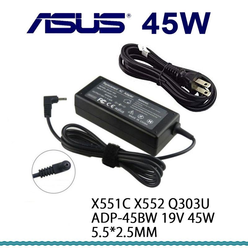 ASUS 華碩 充電器 適用於   X551C X552 Q303U ADP-45BW 19V 45W 5.5x2.5mm