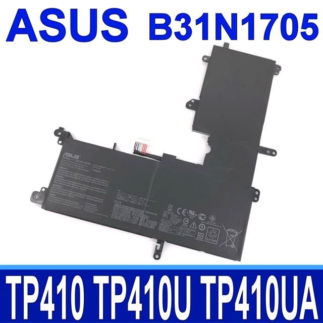 ASUS 華碩   B31N1705 3芯 電池 適用筆電 VivoBook Flip 14 TP410UF TP410UR TP410 TP410U TP410UA TP410MA