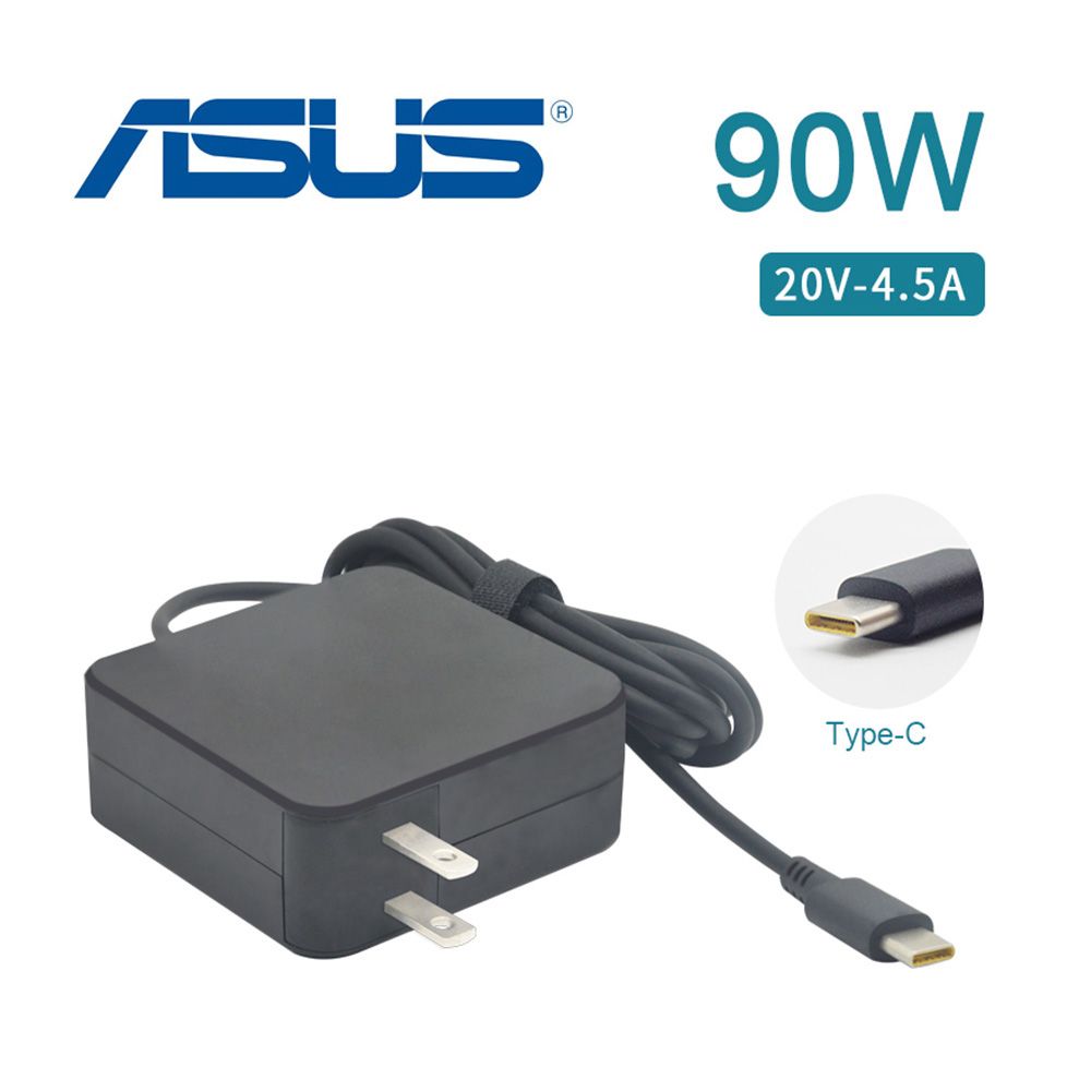 充電器適用於Asus/HP/DELL/Lenovo 電腦變壓器Type-C【90W】20V 4.25A