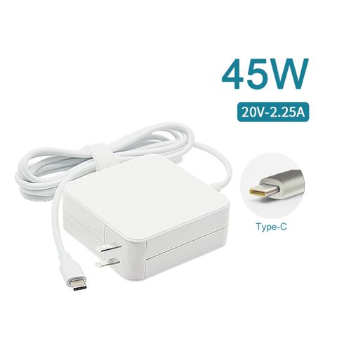 充電器 適用於 Asus/HP/DELL/Lenovo 電腦 變壓器 Type-C【45W】20V 2.25A 華碩 惠普 戴爾