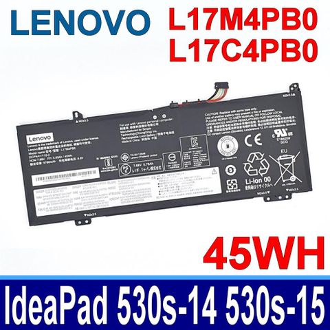 LENOVO L17M4PB0 L17C4PB0 45WH 電池IdeaPad 530s-14 530s-15 Flex6-14