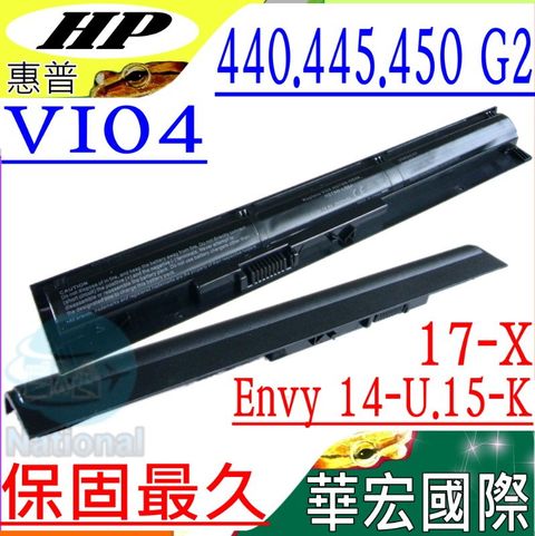 HP 電池 (保固更久)-惠普 VI04, 440 G2,445 G2,450 G2, 15-K000~15-K099, 15-X000~ 5-X099 17-X000~17-X099,15-P0xx,15-X0xx17-F0xx, 17-X0xx; Envy: 14-V0xx HSTNN-LB6I,HSTNN-LB6J,HSTNN-LB6K HSTNN-UB6I,756745-001,G6E88AA,410 G1
