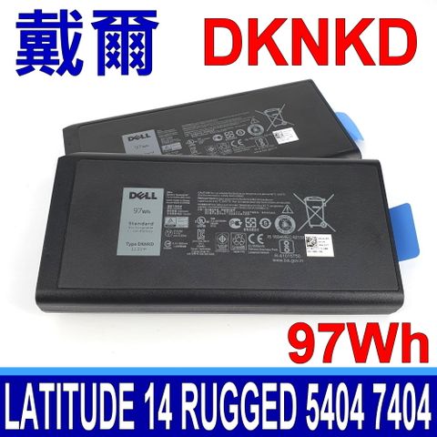 DELL 戴爾 DKNKD 97Wh 電池 Latitude 14 Rugged 5404 E5404 5414 7404 E7404 7414 CJ2K1 04XKN5 05XT3V 09FN4 4XKN5 5XT3V F9M2V VCWGN W11CK X8VWF XN4KN XRJDF YGV51 P45G P45G001 P45G002 P46G001 P46G002