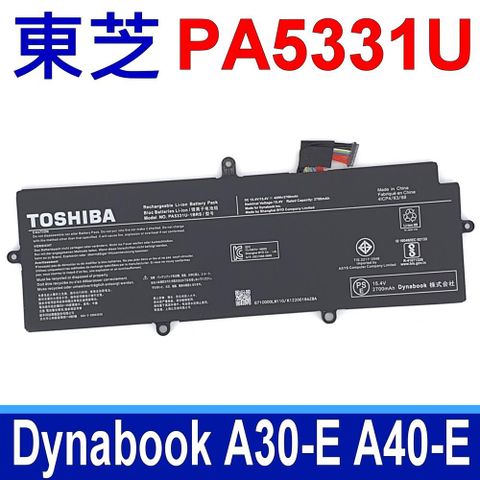 東芝 TOSHIBA PA5331U-1BRS 電池PORTEGE X30L-G系列 Portege A30-E系列 TECRA A30-G系列 Dynabook Portege A30-E系列