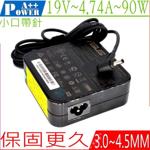 ASUS 華碩 90W 19V 4.74A 充電器  F560UD K560UD B451J B551LA BU400A BU400V B401LA E551LA BX51V B53V R500V V551LB Q550LF R560UD R562UD X560UD P450CA P500CA P550CA PU450CD PU451LD PU550CA PU551LA U500VZ UX51VZ X755JA UX481FL UX530UX UX580G PRO551