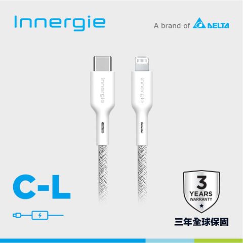 Innergie C-L 1.8公尺 USB-C對Lightning充電線