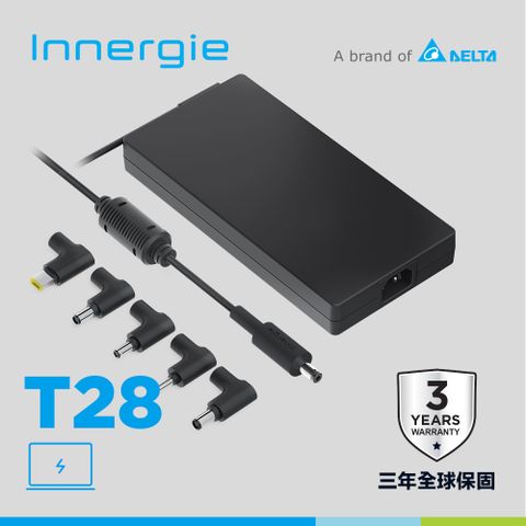 台達 Innergie T28 280瓦 電競筆電變壓器/筆電充電器(含5接頭)支援 Acer、ASUS，Alienware，Dell，HP，Lenovo，MSI 等品牌