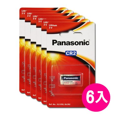 PanasonicCR2 鋰電池 mini 25 mini50 拍立得相機專用(6入)