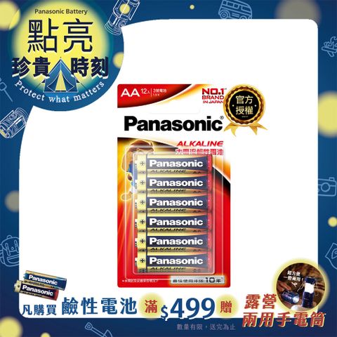 Panasonic 國際牌 大電流鹼性電池3號(12入)