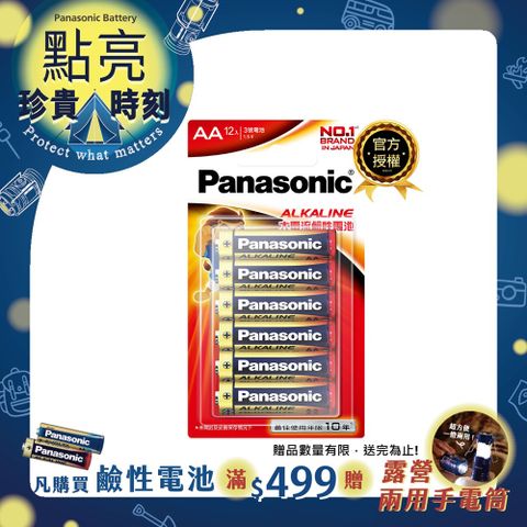 Panasonic 國際牌 大電流鹼性電池3號(12入)