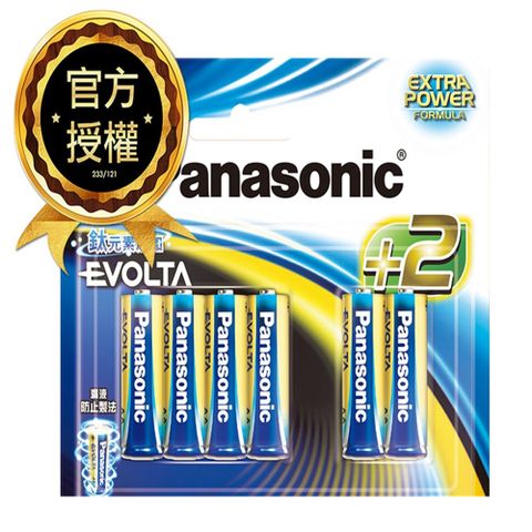【Panasonic 國際牌】Evolta鈦元素鹼性電池3號(8+2入)