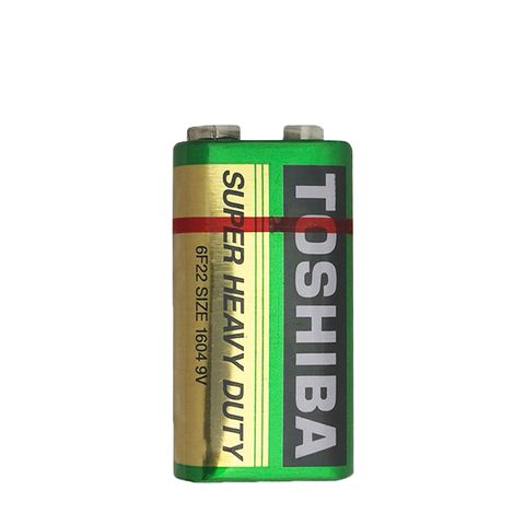 TOSHIBA 東芝 碳鋅電池 9V電池 4入盒裝(環保電池/乾電池/公司貨)