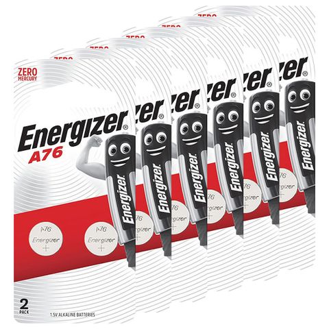 【Energizer 勁量】鈕扣型186鹼性電池12顆 吊卡裝(1.5V鈕扣電池LR43 D186)