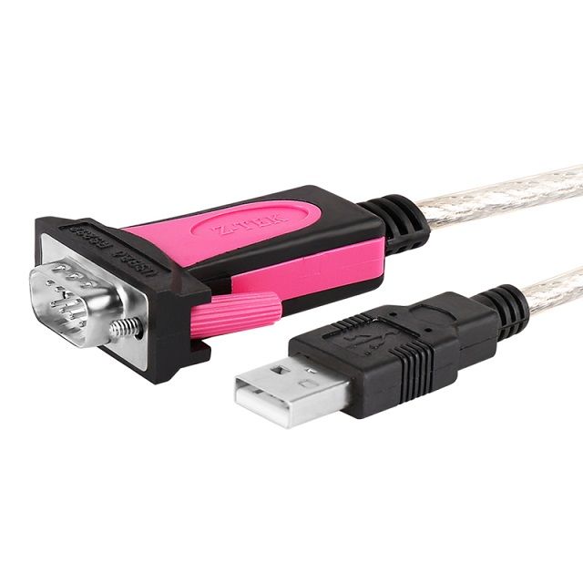  USB2.0 To RS232(DB9公頭) 轉接線 1M(ZE697)