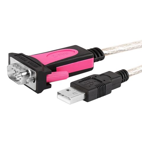 USB2.0 To RS232(DB9公頭) 轉接線 1M(ZE697)