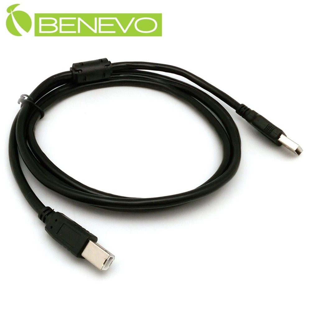 Benevo  1.4米 USB2.0 A公對B公訊號連接線 (BUSB0140ABMB)