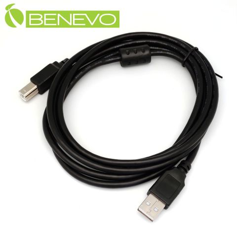 BENEVO 2米 USB2.0 A公-B公 高隔離連接線 (BUSB0200ABMB)