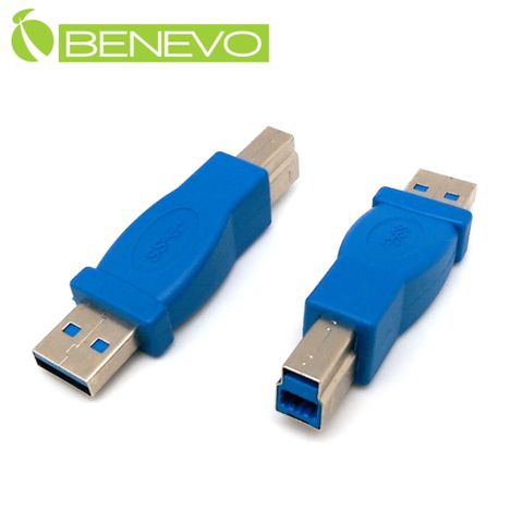BENEVO USB3.0 A公對B母轉接頭 (BUSB3ABM)