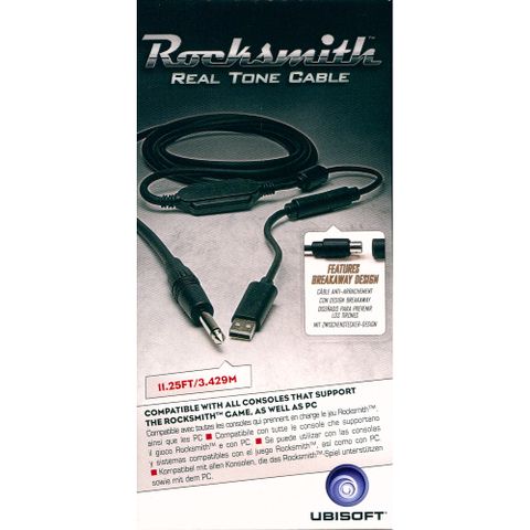 搖滾史密斯音源線 Rocksmith Real Tone Cable(支援PS5/PS4/PS3/PC/XBOX X/S/ONE)