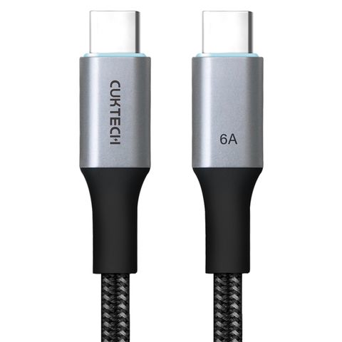 CUKTECH 酷態科 240W 6A Type-C to C 1M 充電線 編織 磁吸 數據線 CMC610