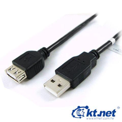 KTNET 廣鐸 USB2.0 A公轉A母 延長線 1.8米